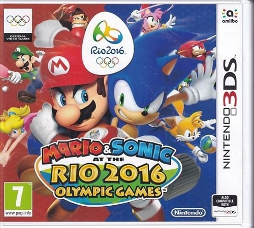 Mario and Sonic at the Rio 2016 Olympic Games - Nintendo 3DS (A Grade) (Genbrug)